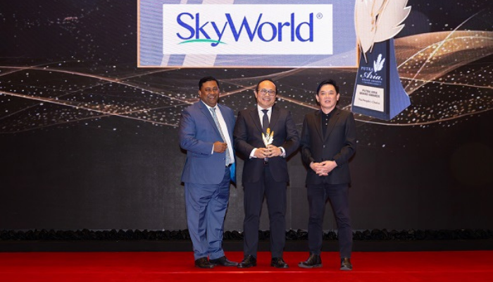 Skyworld nhận giải putra