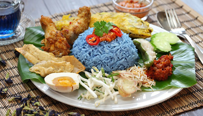 Nasi Kerabu Rice