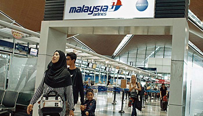 When entering Malaysia