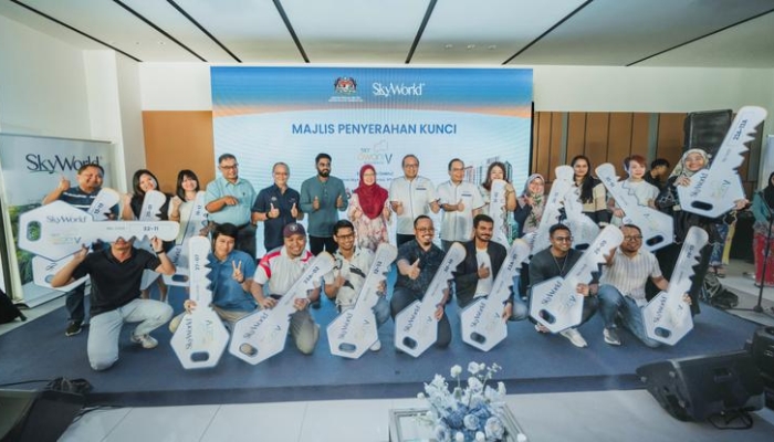 Key Handover Ceremony for SkyAwani 5 Residences Residents